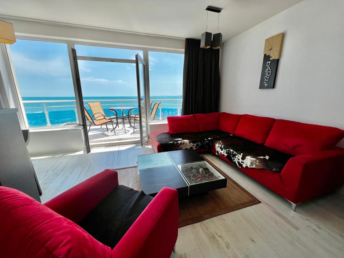 Modern Beachfront Apartment With Pool Ravda Eksteriør bilde